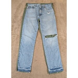 Polo Denim & Supply Ralph Lauren Women's Avery Boyfriend Hybrid Jean Distressed